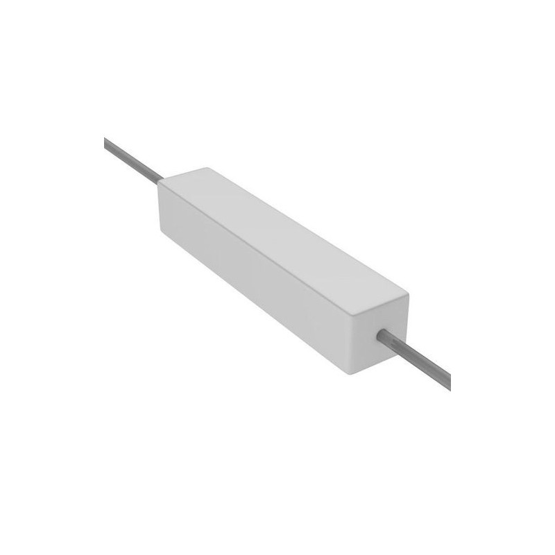 Resistenza a filo 33 ohm 10W cementata assiale - confezione 2 pezzi