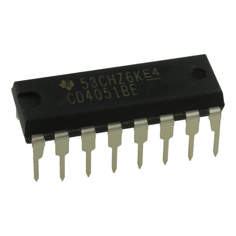 CI multiplexer/demultiplexer analogico - CD4051BE