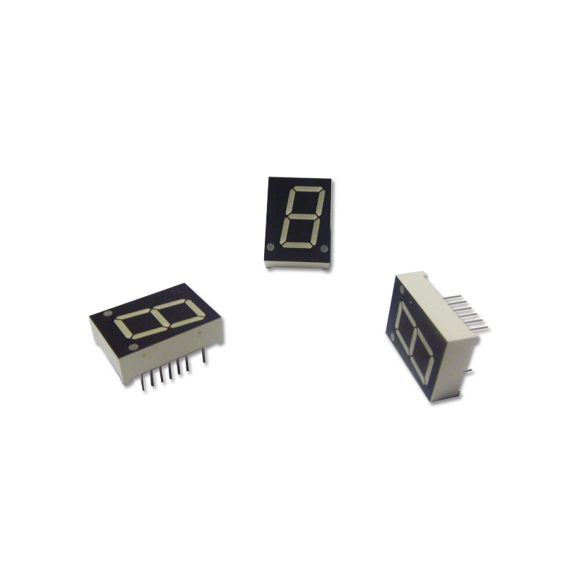 Display 7 segmenti rosso WD08012BUR-20 K