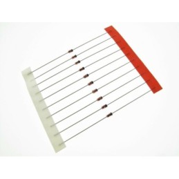 Diodo zener BZX55C4V7 - 4,3V 1/4W - confezione 50 pezzi