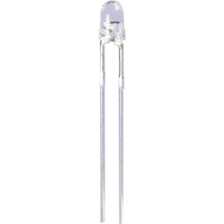 Diodo led bianco 3mm - confezione 10 pezzi