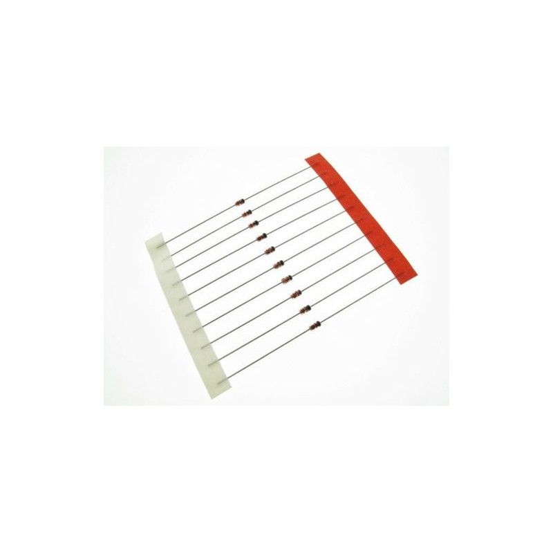 Diodo zener BZX55C4V3 - 4,3V 1/4W - confezione 50 pezzi