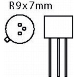 Transistor BC141-16-MBR NPN 100Vdc 1A 0,75W
