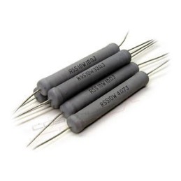Resistenza assiale 180 ohm 7W 5% - confezione 4 pezzi