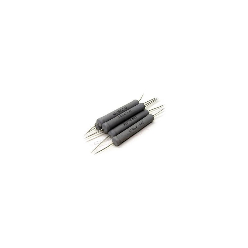 Resistenza assiale 180 ohm 7W 5% - confezione 4 pezzi