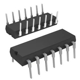 LM324AN Amplificatore Operazionale Quad Basso Consumo STMicroelectronics