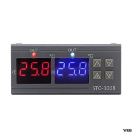 Termoregolatore STC-3008 110-220V con sonda di temperatura