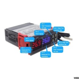 Termoregolatore STC-3008 110-220V con sonda di temperatura