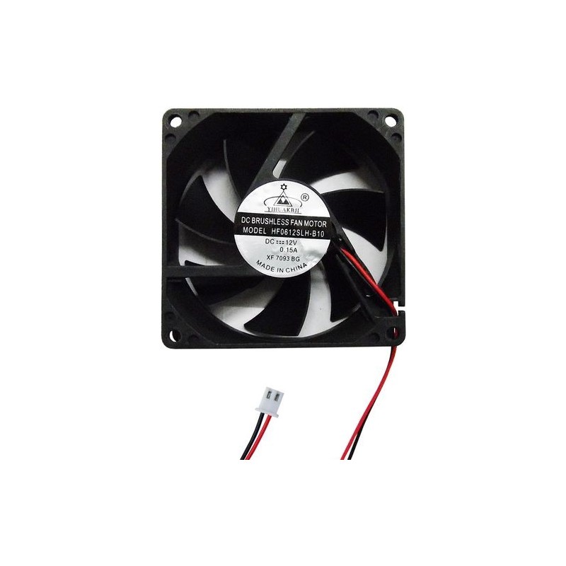 Ventola 80x80x25mm 12VDC 0.15A