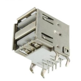 Presa USB doppia da CS  - confezione 5 pezzi