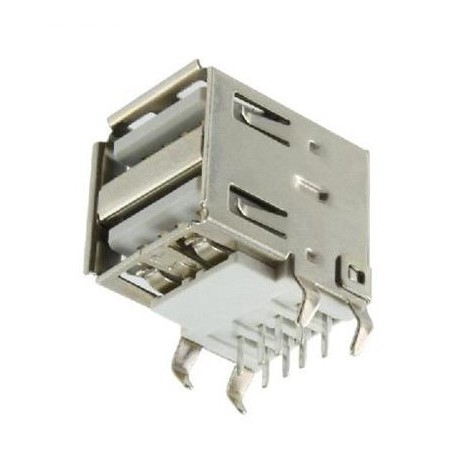 Presa USB doppia da CS  - confezione 5 pezzi