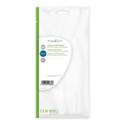 Adattatore Audio per Aereo 2x Maschio da 3,5mm-Femmina da 3,5mm confezione da 10 pezzi