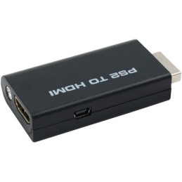 Adattatore audio/video per monitor hdmi da PS2 a HDMI con uscita audio da 3,5mm