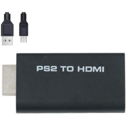 Adattatore audio/video per monitor hdmi da PS2 a HDMI con uscita audio da 3,5mm