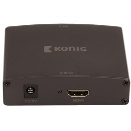 Convertitore video VGA Femmina+2 RCA Femmina - Uscita HDMI Konig