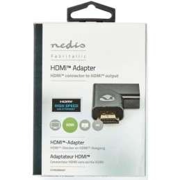 Adattatore HDMI maschio - femmina angolato 90° 4K 60Hz