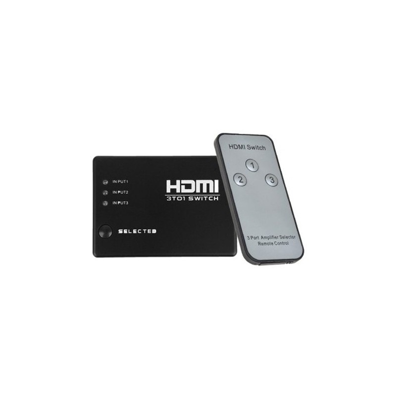HDMI Switch 3 Porte con telecomando