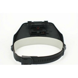 Lente di ingrandimento "a visiera" con illuminazione LED