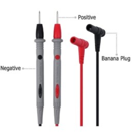 Puntali professionali per tester 1000V 20A