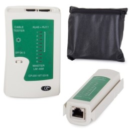 Tester di rete RJ45 e RJ11