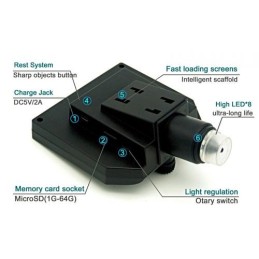 Microscopio Digitale USB HD 600x 4.3"