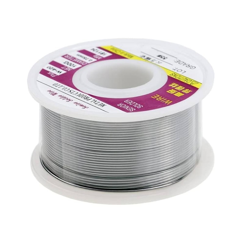 Filo per saldatura 60/40 0,8 mm rocchetto 100 g per elettronica