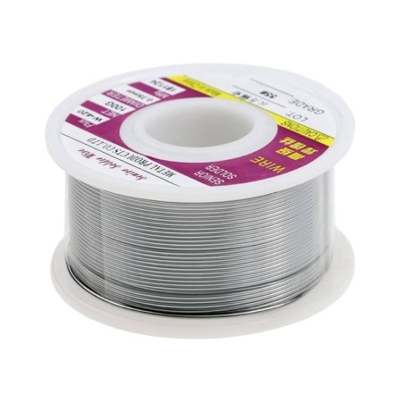 Filo per saldatura 60/40 0,8 mm rocchetto 100 g per elettronica