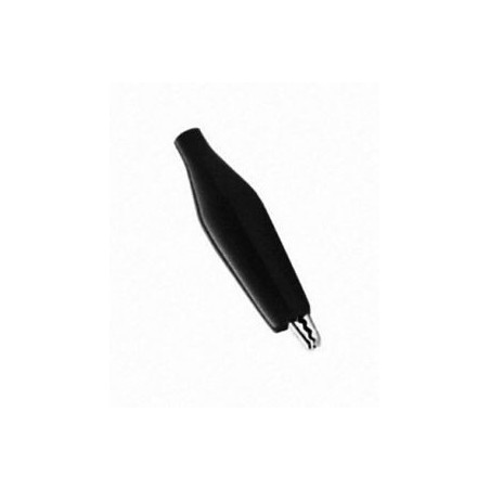 Pinza a coccodrillo nera - piccola
