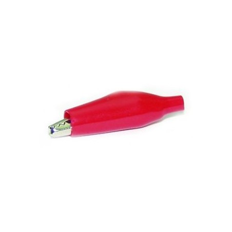 Pinza a coccodrillo rossa - media