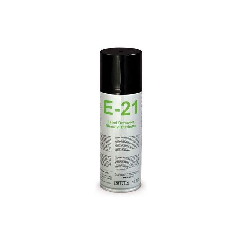 E-21 Spray rimuovi etichette 200 ml DUE-CI