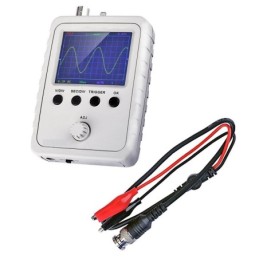 Oscilloscopio DSO150 display LCD da 2.4 pollici 12 Bits 1MSa/s 200KHz