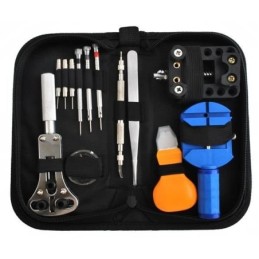 Kit di strumenti per riparazione orologi 13 pezzi