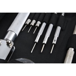 Kit di strumenti per riparazione orologi 13 pezzi