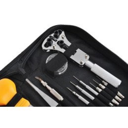 Kit di strumenti per riparazione orologi 13 pezzi