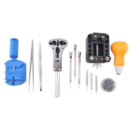 Kit di strumenti per riparazione orologi 13 pezzi