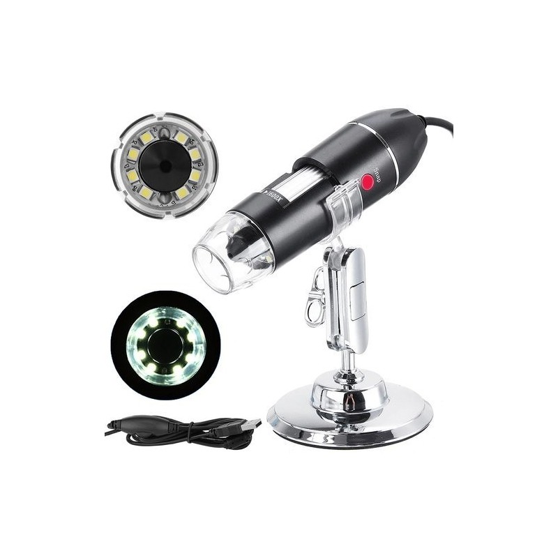 Microscopio digitale USB 1600x 2Mpix