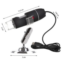 Microscopio digitale USB 1600x 2Mpix