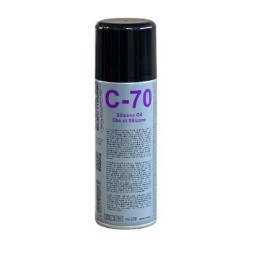 Lubrificante olio di silicone 200ml C-70 DUE-CI
