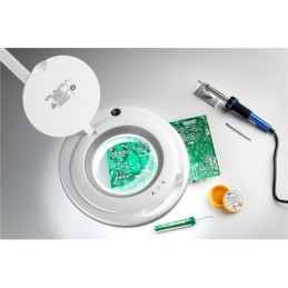 Set saldatore 30W con supporto/punte/stagno 10g e pasta saldante 10g