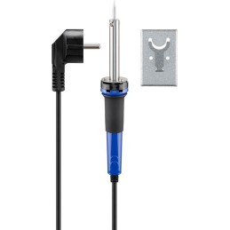 Set saldatore 30W con supporto/punte/stagno 10g e pasta saldante 10g