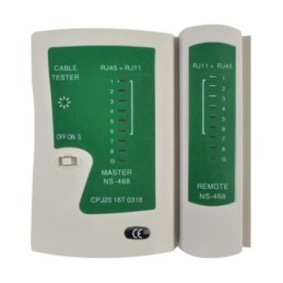 Set di strumenti di rete tester per cavi/crimpatrice/plug/copriconnettore/fascette 145 pezzi