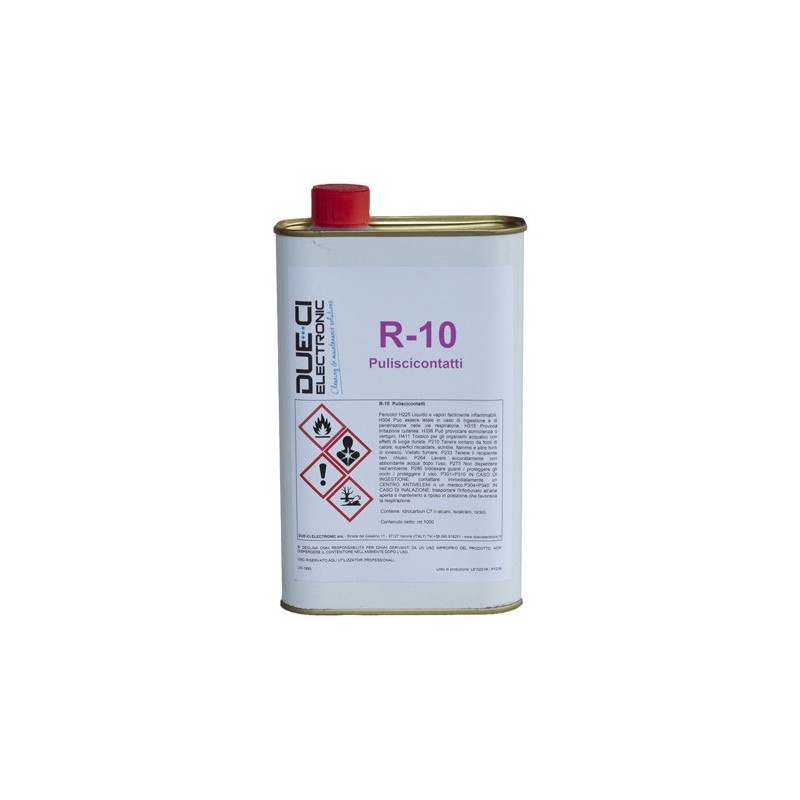 R-10 Puliscicontatti 1000ml Due-Ci