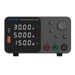 Alimentatore da banco 30V 5A 150W con regolatore di tensione CC USB/TYPE-C 18W