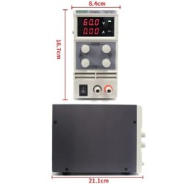 Alimentatore da banco regolabile 15V 10A