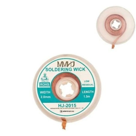 Treccia dissaldante larghezza 2.0mm lunghezza 1,5m