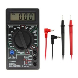 Multimetro digitale portatile DT-830B tester universale con display LCD