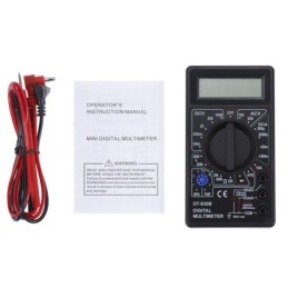 Multimetro digitale portatile DT-830B tester universale con display LCD