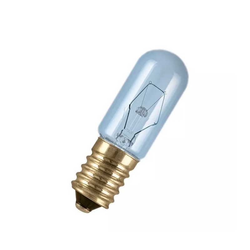 Lampadina ad incandescenza E14 15W luce calda per frigoriferi Osram