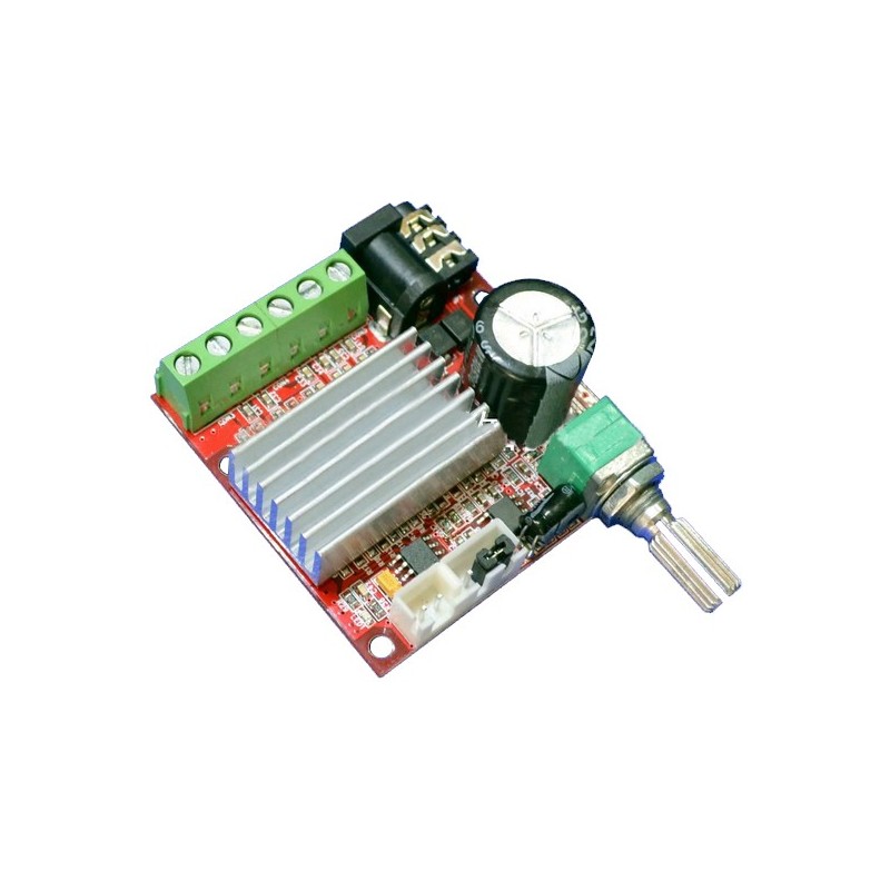 Amplificatore audio 15W+15W - 10-18V DC - PCB BOARD LCDN210