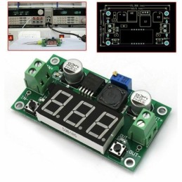 Regolatore di tensione Step Down DC/DC LM2596 con display da 4-40V a 1.25-30V
